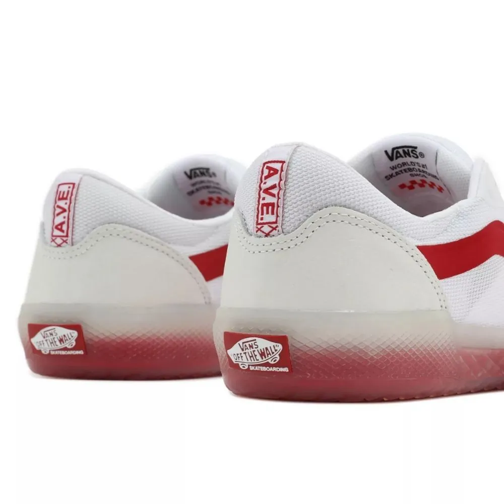 Ave Sport Leather Chili Pepper/White