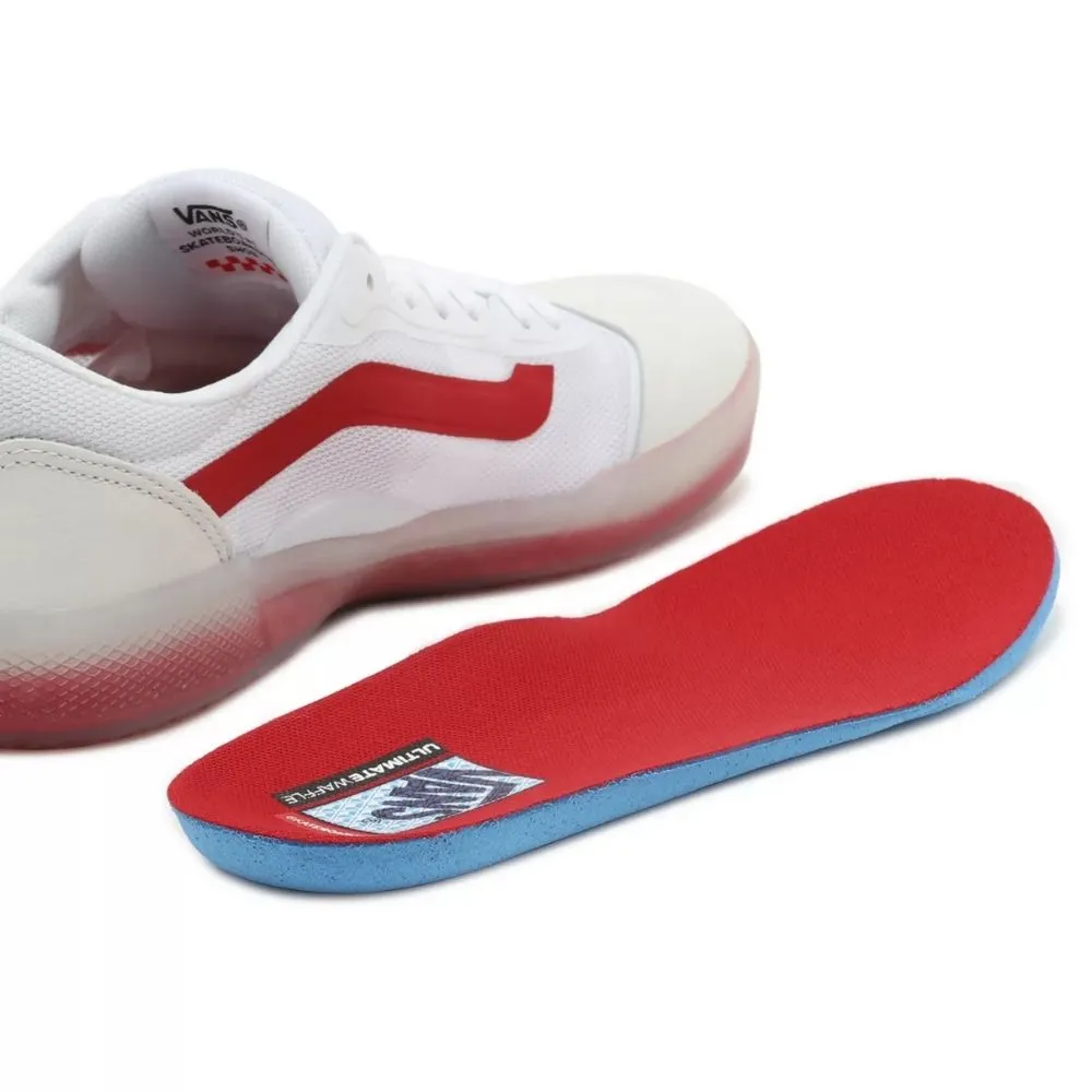 Ave Sport Leather Chili Pepper/White