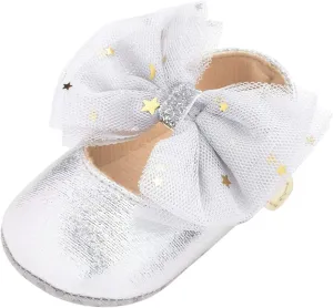 Baby Sandals 12 18 Months First Shoes Dress Girls Bowknot Sole Flat Baby Princess Rubber Mary Baby Shoes Baby Size 5 Sneakers Boy