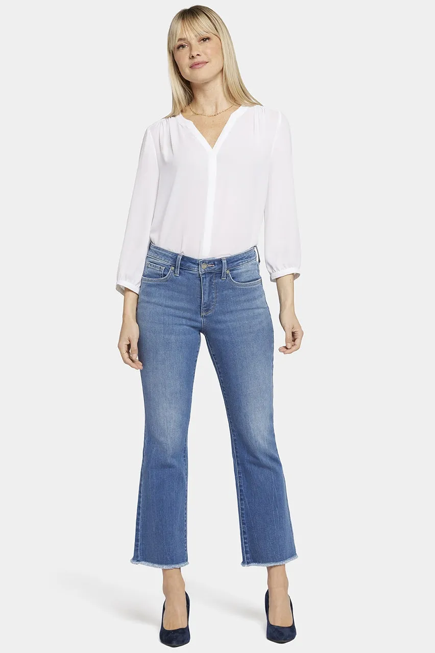 Barbara Bootcut Ankle Jeans Medium Blue Premium Denim | Fairmont