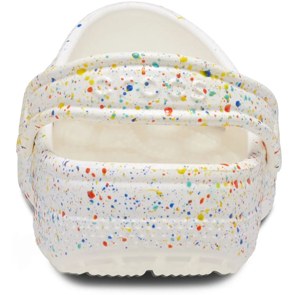 Crocs Kids Classic Splatter Paint Clog