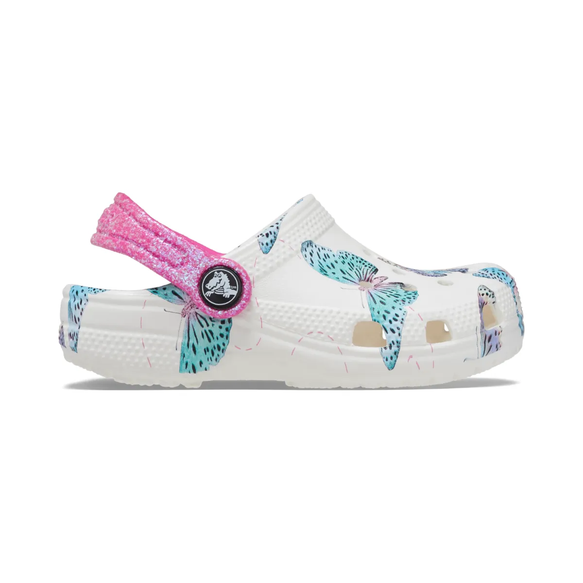 Crocs Toddler Classic Butterfly Clog Kids - WHT