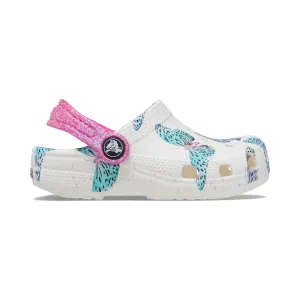 Crocs Toddler Classic Butterfly Clog Kids - WHT