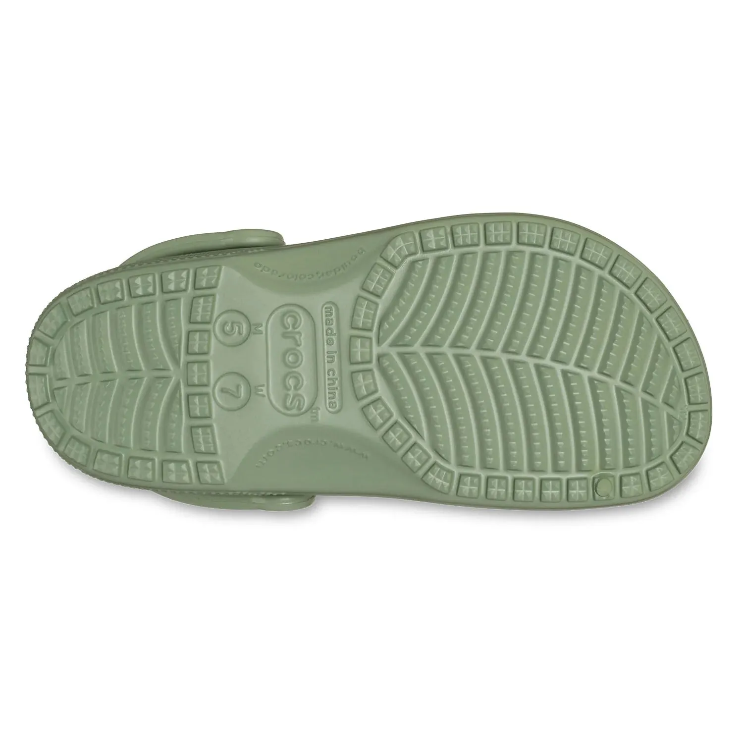 Crocs Unisex Classic Clog Moss