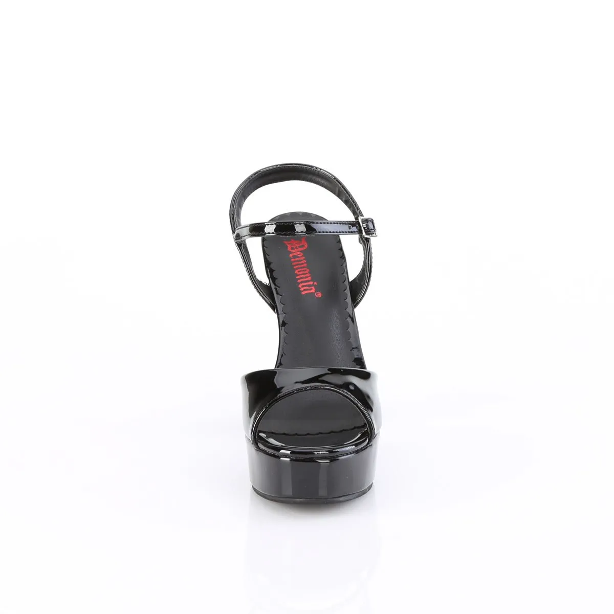 Demonia DOLLY-09 | Black Patent Leather Sandals