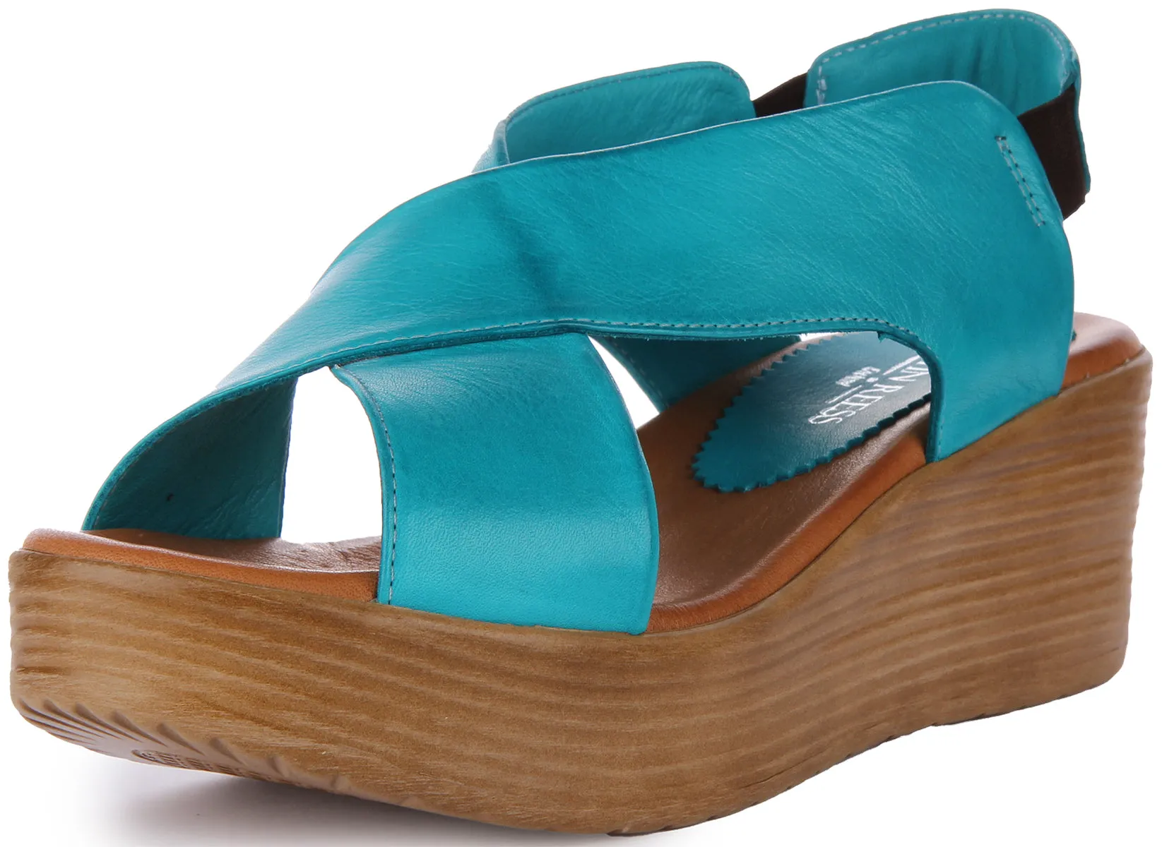 Justinreess England Flora In Turquoise For Women