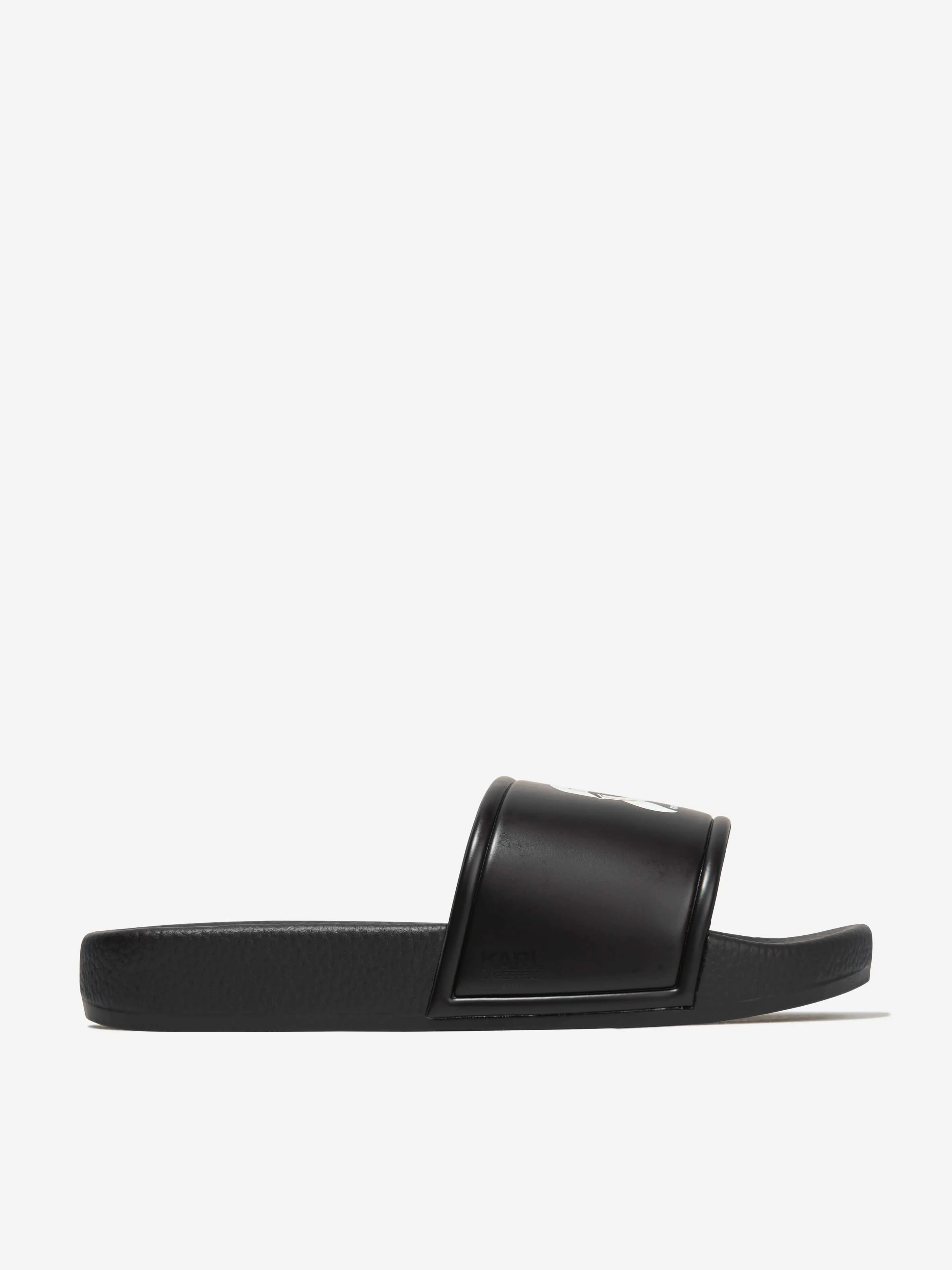 Karl Lagerfeld Boys Karl Sliders in Black