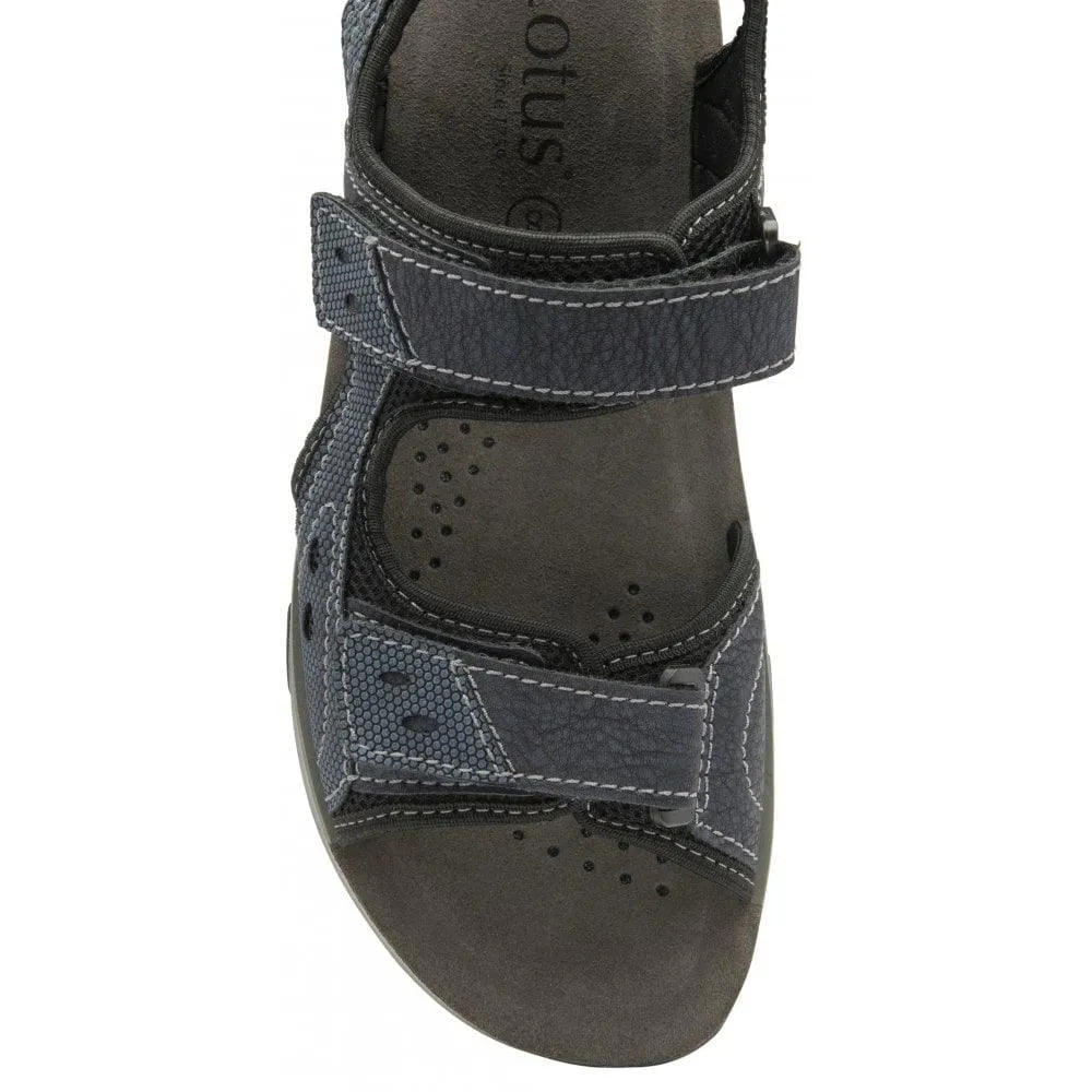 Lotus Mens Sandal Thuram Blue