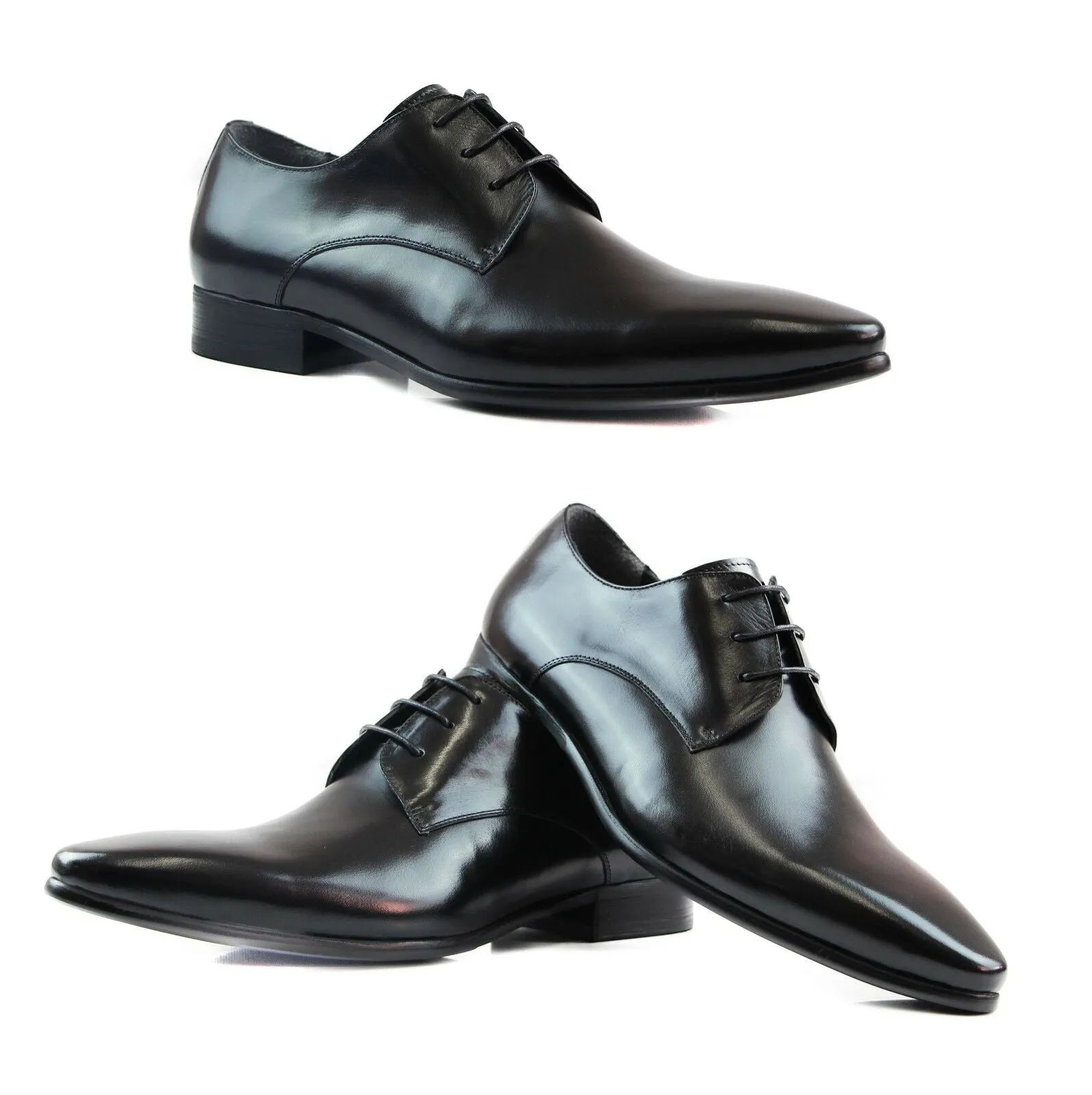 Mens Zasel Dennison Shoes Black