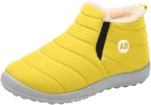 Neoprene Boot Girls Childrens Winter Fleece Childrens Boots Flat Splashing Toddler Girls Winter Boots Size 9