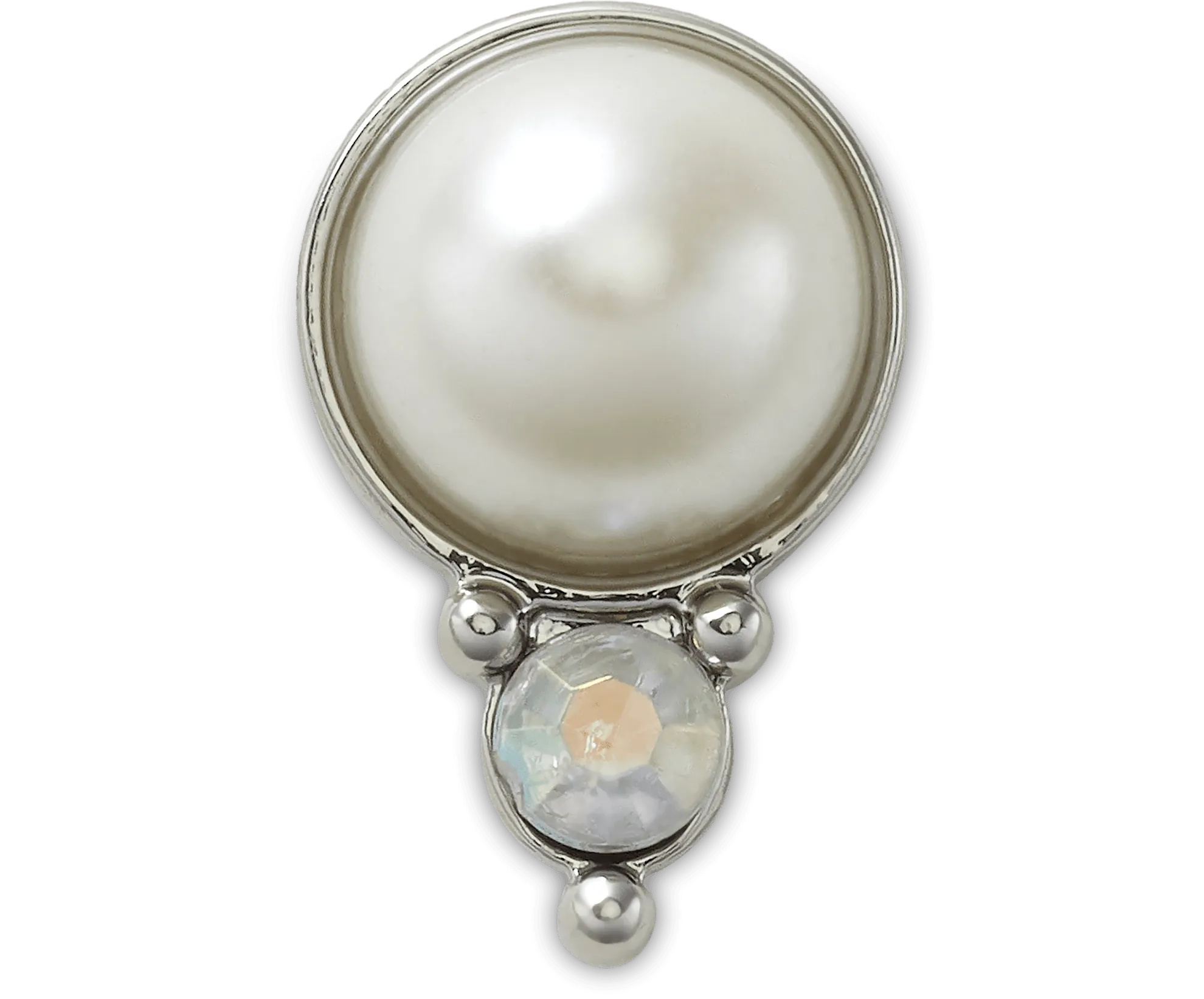 Pearl Drop Charm
