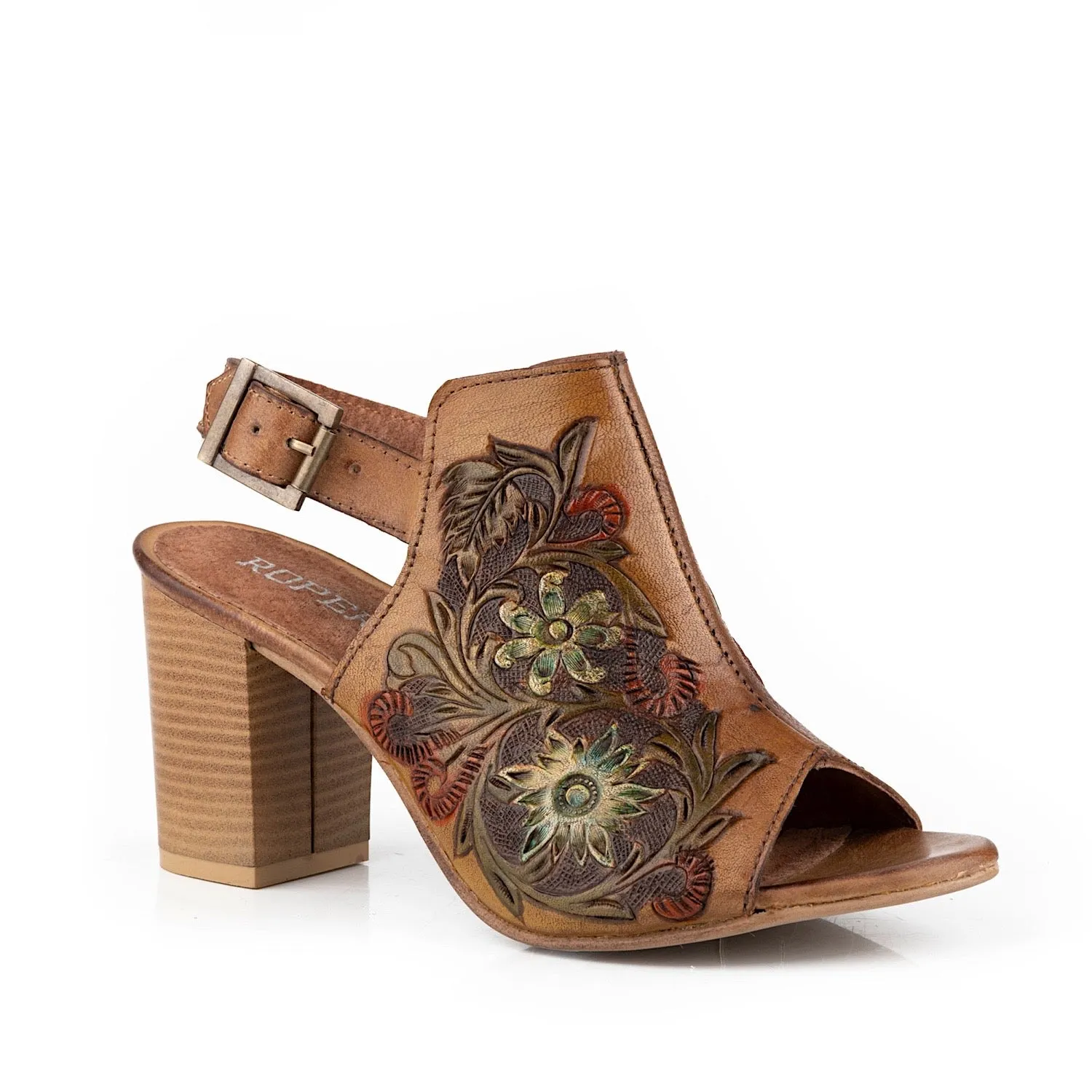 Roper Womens Mika Tan Leather
