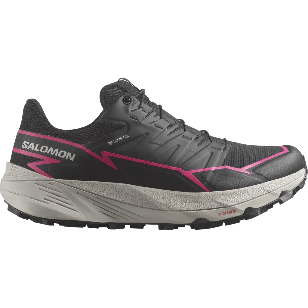 Salomon Thundercross GTX (Black/Black/Pink Glo) Womens