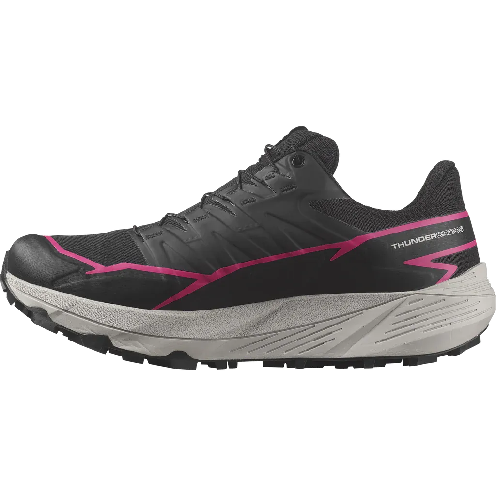 Salomon Thundercross GTX (Black/Black/Pink Glo) Womens