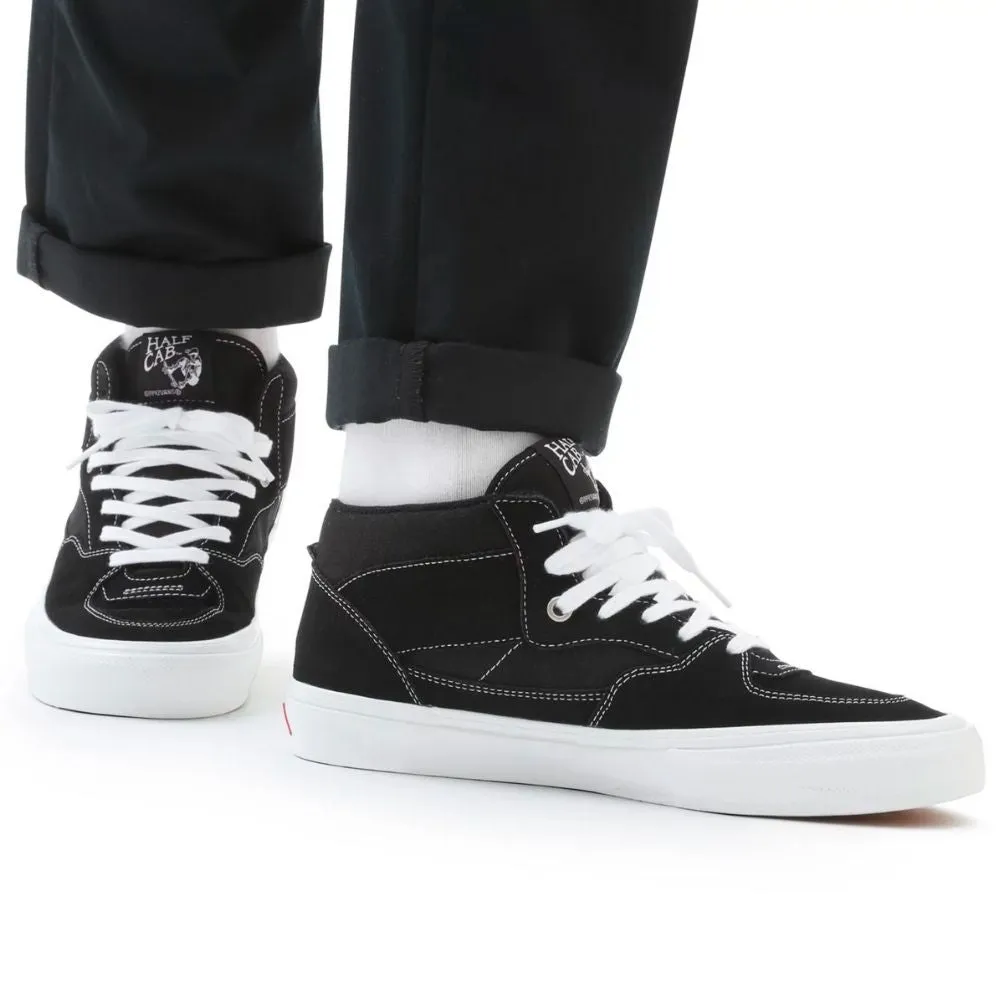 Skate Half Cab Black/White