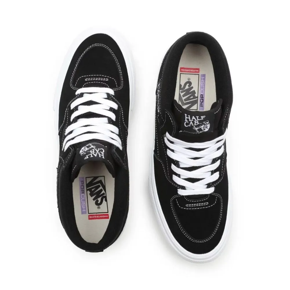 Skate Half Cab Black/White