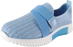 Sneakers for Women 2023 Running Wide Womens Non Slip Work Shoes Food Service Arch Support Casual Dress Shoes for Women Wide Width Womens White Fashion Sneakers High Top Slip On Sneakers Women Black