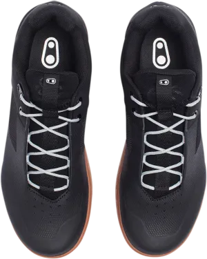 Stamp Lace Shoes - Black/Silver - US 7.5