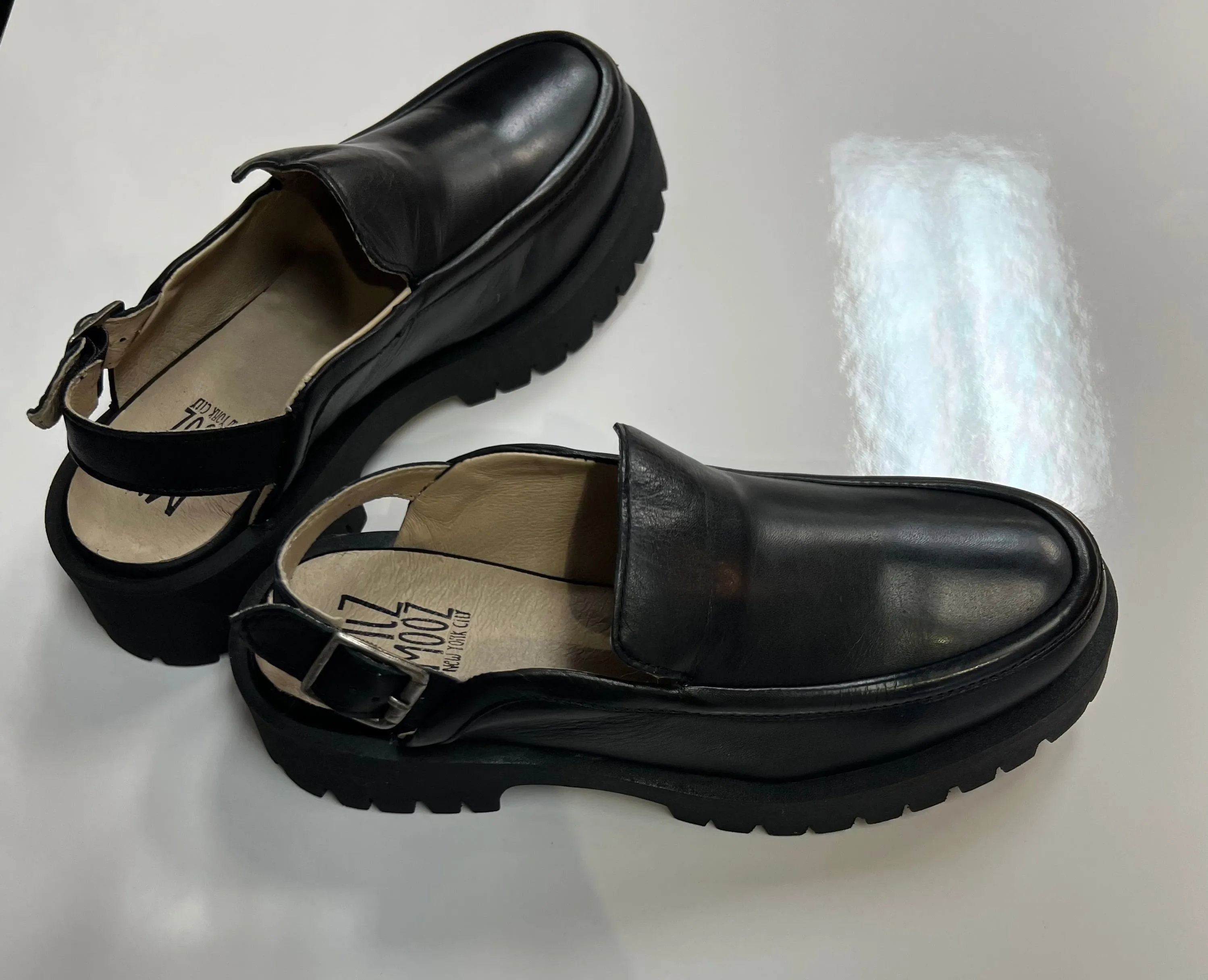 Violet Sling Back Mule