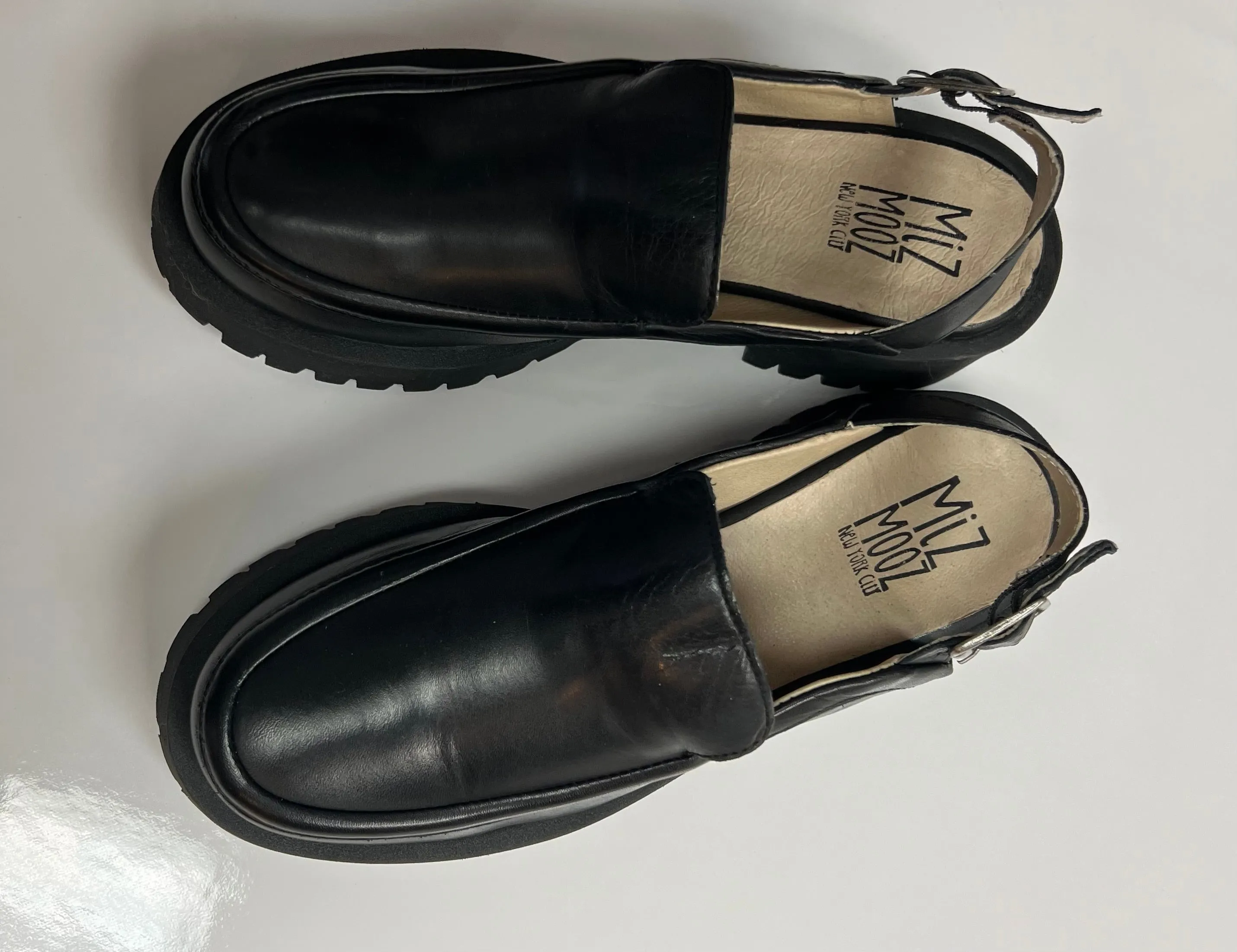Violet Sling Back Mule