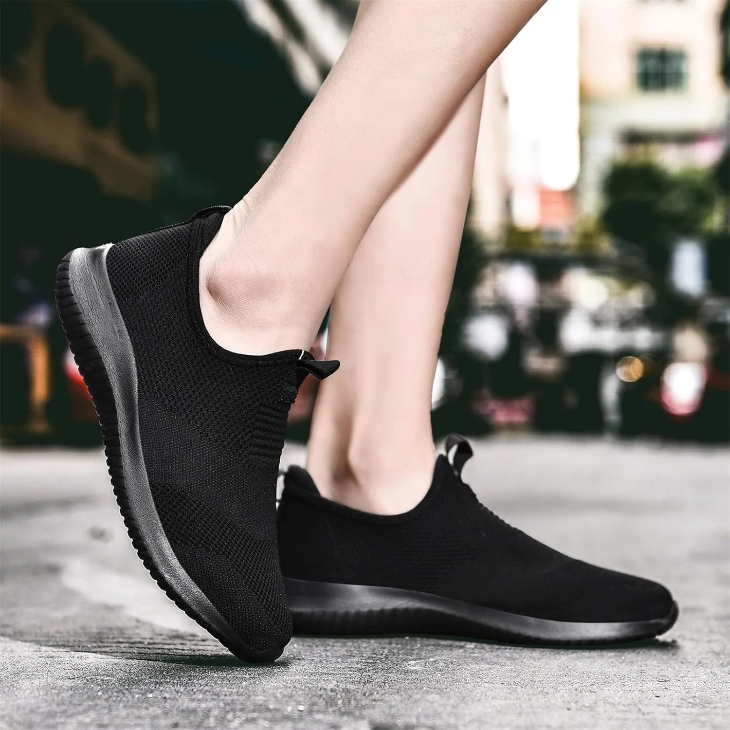 Womens Tennis Shoes Womens Sneakers Walking Shoes Breathable Running Shoes Lightweight Shoes Non Slip Workout Shoes